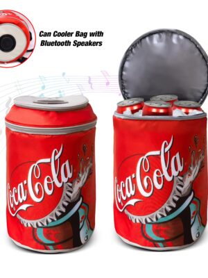 Coca-Cola/ Diet Coke Can Shaped Cooler Bag with Built-in Bluetooth Speakers