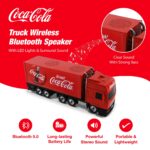 Coca-Cola Truck Shaped Bluetooth Speaker with FM Radio Mode